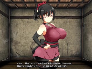 【H GAME】忍堕とし♡分身の術で3人のチンポをご奉仕 フェラ 巨乳 くの一