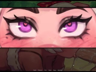 My Pig Princess [ HENTAI Game ] Ep.12 DEEPTHROAT so rough that SPERM OVERFLOW from her nose !