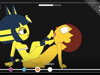 ANKHA rides me!! Yummy!!