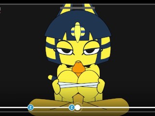 ANKHA rides me!! Yummy!!