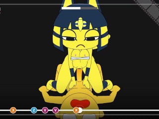 ANKHA rides me!! Yummy!!