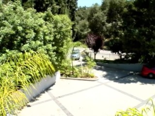 Holly West + Antony Harwood Big Ass Anal, cumshot on her ass, body stockings, high heels, teaser#2