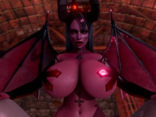 Futanari Succubus Queen Taker POV & Futa on Male