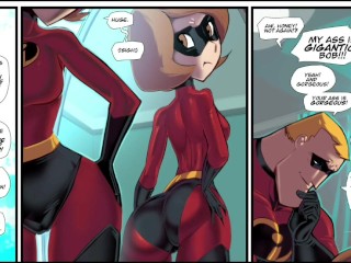Mrs. Incredibutt. Hentai