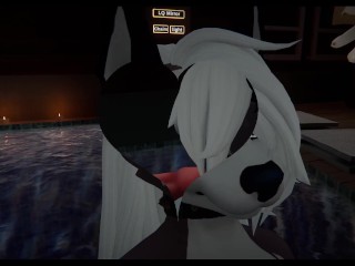 VRChat - Loona - Got a dirty mind...let this hell hound clean you up.