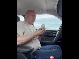 Piggy birthday cupcake stuffing