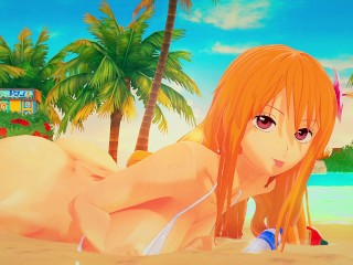 NAMI WANTS YOU TO FUCK HER HARD ONE PIECE - HENTAI 3D + POV