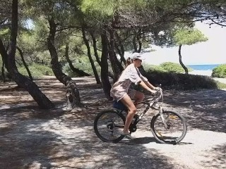 VOYEUR sexy wife Sun Tanning NAKED