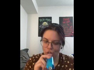 Smoking my depression away