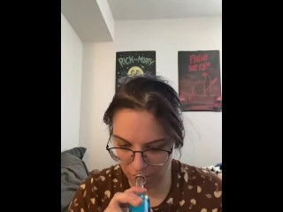 Smoking my depression away