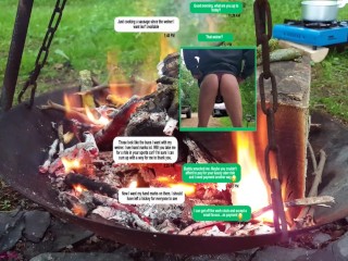 Submissive Slut Sexting While I'm Camping - Fuck Sex Doll Hard