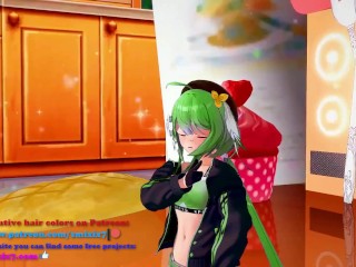 Griseo Honkai Impact Undress Dancing Hentai Song Melancholic Small Tits Girl MMD 3D Purple Hair