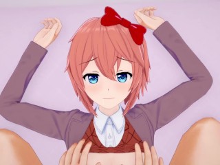 DDLC - Lesbian POV with Sayori