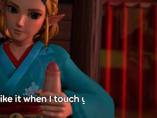 [Hentai JOI] Zelda Plays a Cards Game With Your Cock! [JOI Game] [Edging] [Anal] [Countdown]