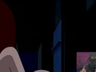 Gwen from Ben 10 sucks Kevin's dick hentai