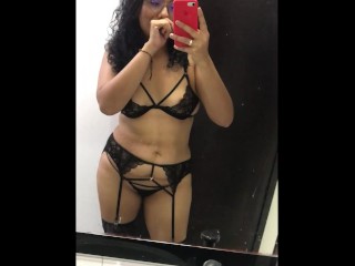 My best friend's girlfriend sends me a hot video, she was dancing and showing me her new lingerie