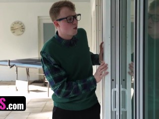 Virgin Peeping Tom Gets The Best Fuck Of His Life Feat. Molly Little, Madison Wilde & Addis Fouche