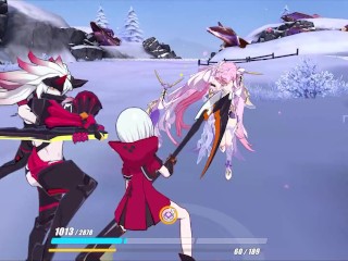 Elysia Herrscher of Human Ego ryona - Honkai Impact 3rd