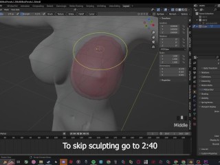 Make 3D Porn Breast Physics in Blender - Kris Stone