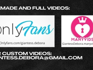 Giantess insertion and vore