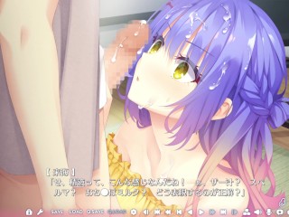 【#58.5-1 天使☆騒々 RE-BOOT！実況】来海に顔射して、フェラで口内射精までしてしまい・・・(来海Hシーン)ゆずソフトエロゲー Hentai game Tenshi☆Souzou