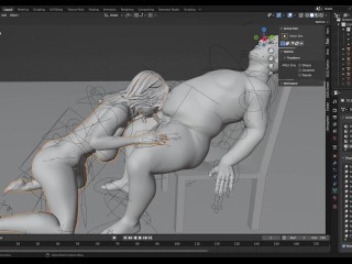 How to make Porn Animations in Blender - Animate a Blowjob | Primal Emotion Games