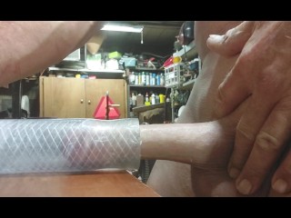 The Roostercombs show episode 5,fucking a cantaloupe and my tight clear tube