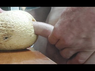 The Roostercombs show episode 5,fucking a cantaloupe and my tight clear tube