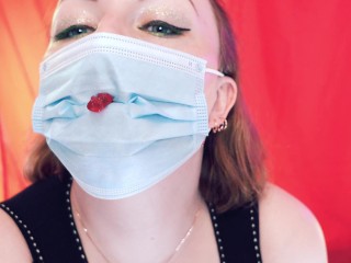 ASMR braces: giantess vore, eating jelly bears, chewing and swallowing, mouth fetish, Arya Grander