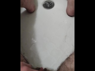 Quick tub piss from my pov