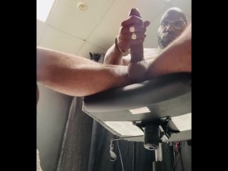 Jacking off in public at my office (Full Video on Onlyfans) CesarBelifonteUncut