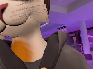 "Making out at a party 5 with your feline friend" [ NSFW ASMR VRChat Roleplay ] [Furry RP]