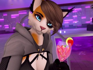 "Making out at a party 5 with your feline friend" [ NSFW ASMR VRChat Roleplay ] [Furry RP]