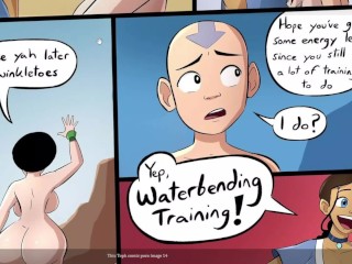 Aang XXX Katara Avatar Porn Comic parody