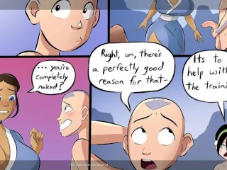 Aang XXX Katara Avatar Porn Comic parody