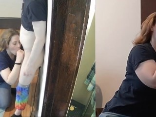 Heather Kane MILKS FIRST COCK of the Day!