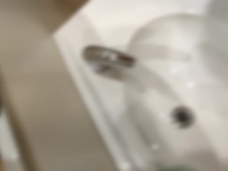 【女性向け（個人撮影）】変態イケメン営業マンが仕事中ムラムラしすぎてスーパーのトイレでオナニー