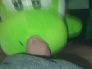 Fun Yoshi dinosaur cum!