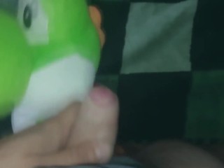 Fun Yoshi dinosaur cum!