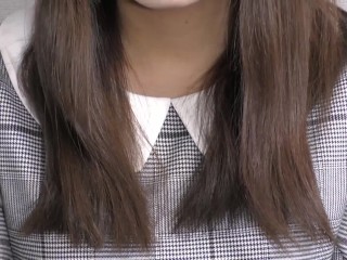 Kumi-chan, an 18-year-old type beautiful girl with a cute smile❤️Creampie❤️Japanesegirl❤️Pov❤