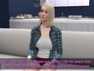 Innocent Wife Fucks Strangers in the Cinema - Part 1 - DDSims