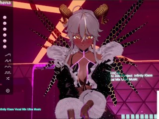 Athena-Oni Sama is a naughty succubus who wants to feed from your cum