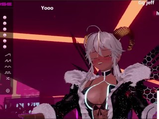 Athena-Oni Sama is a naughty succubus who wants to feed from your cum