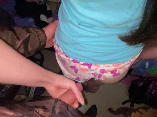 I PLAY WITH TINY STEPDAUGHTER - MY BABE LOVES MY COCK