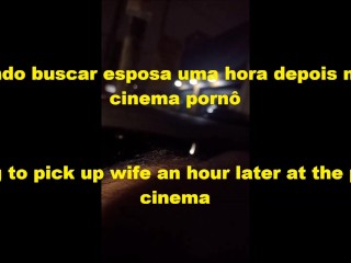 Esposa no cinema pornô