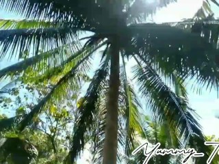 Kayatan sa Puno ng Niyog - Coconut Tree Quicky Outdoor Sex