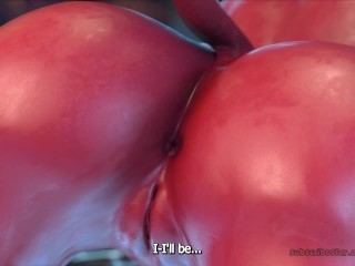 Devil's Cookie Ending II (Giantess, Insertion/Unbirth, Absorption, Vore, Feet)