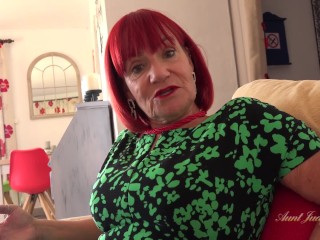Aunt Judy's XXX - Your Busty GILF Stepmom Mrs. Linda Lets You Cum in her Mouth (POV)