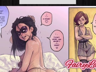 Adult Slutty Violet and Milf (The incrediFucks Hentai)