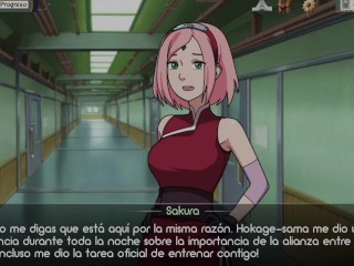 PASANDO TIEMPO A SOLAS CON SAKURA - NARUTO KUNOICHI TRAINER - CAP 3